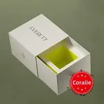 CORALIE 【全場客製化】【高級包裝盒】免費設計 抽屜盒訂製 彩色快遞盒 產品包裝盒 服裝店紙盒 定做印刷