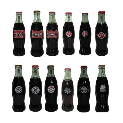 Coca Cola Bottling Co 100th Anniversary Commemorative Collectible Bottles, New
