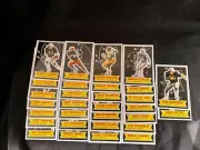 1984 Topps Glossy NFL Football Stars Complete Set 1-30 Allen, Payton, Dickerson