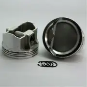 DSS Piston Set 2-6303-4100; 4.100" Bore -16cc Dish for Chrysler 340 "LA" Mopar