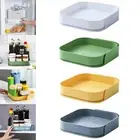 Turntable Storage Rack Multiuse Pantry Organization Makeup Tray for Bedroom