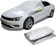 Homiliky Car Windscreen Cover Car Sun Shade Front Windscreen Sunshade Auto Front Window Protector Winter Front Window Ice Cover Snow Frost Dust Sun Shade Protector 4 Layers in All Weather