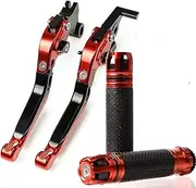 Handlebar Kits Motorcycle Accessories Handlebar Grip Hand Handle bar Grips CNC Adjustable Brake Clutch Levers for kawasakis Z900RS 2018 (Color : T Style)
