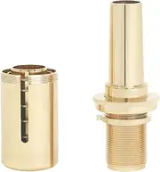 Vaveren Brass Instrument Mouthpiece Instrument Accessories Sturdy for Beginners Professional Mouthpiece for Wind Instrument Universal, gold