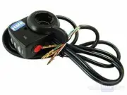 Thumb Throttle With Charge Display & Turbo - 6-polig 36 V E-Scooter E-Bike