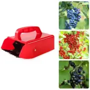 Plastic Berry Picker with Metallic Comb Blueberry Rake Scoop for Fruit Harvestin