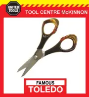 FAMOUS TOLEDO 125mm EMBROIDERY SCISSORS – STAINLESS STEEL WITH SHARP POINTS