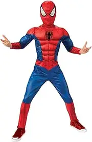 Spider-Man Deluxe Lenticular Costume for Kids & Tweens - Marvel Spider-Man - Small (3-5 Yrs)