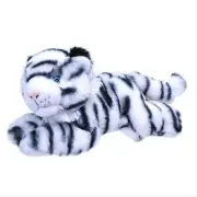 Wild Republic Ecokins Mini White Tiger Soft Plush Toy 20cm Stuffed Animal