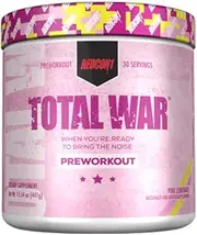 Redcon1 Total War Pre Workout - 30 Servings Pink Lemonade