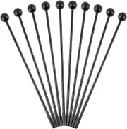 , 10 Pack Solid Plastic Bell Mallets Percussion Sticks Hammer Drum Xylophone 11