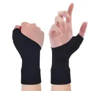 Gel Thumb Wrist Support Brace, Breathable Compression Arthritis Gloves for Thumb