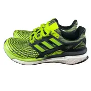 Adidas Energy Boost "Solar Slime" Athletic Shoes, CP9542/CG3359, Men's Size 7.5