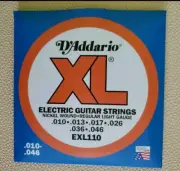 D'Addario Guitar Strings Nickel Wound Regular Light 10 / 46 XL, EXL110