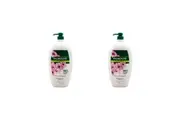 2x Palmolive Naturals 2L Vegan Body Wash Bath Soap w Vitamin E Cherry Blossom