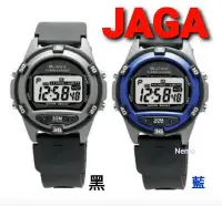 在飛比找Yahoo!奇摩拍賣優惠-JAGA 捷卡 M267 防水多功能運動電子錶 可當兵軍用