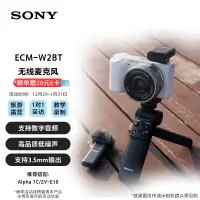 在飛比找京東台灣優惠-索尼（SONY）ECM-W2BT 無線麥克風 相機麥克風 數