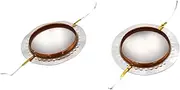 REPAIROCK 2pcs 44.4mm Tweeter Sound Speaker Diaphragm Voice Coil Replacement for Car Auto Replacement Parts