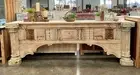 Reclaimed Indian Antique Hand Carved Timber Ethnic Console Boho Hall Table