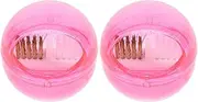 LIFKOME 2Pcs Nail Drill Bit Cleaner Detachable Brush for Efficient Nail Bit Cleaning Professional Manicure Supplies Hard Wire Polishing Head for Nail Salons and Home Use