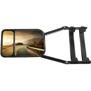 Clip-on Towing Mirror Trailer Rear View Mirror Extended Adjustable Blind Spot