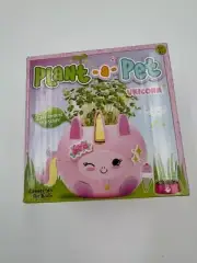 Creativity for Kids Plant-a-Pet Kit-Unicorn Decorate with Stickers and Grow Chia