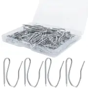 VRSS Drapery Hooks Pins for Curtains, 1.2 Inch Stainless Steel Curtain Hooks,...