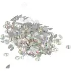 288 PCS 6.3mm Flat Back Rhinestones Glass Transparent Rhinestones Nail