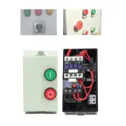 LE1D12 Single Phase Magnetic Switch Box, Single Phase 220V 230V 3 Phase 380V ...