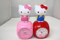 在飛比找Yahoo!奇摩拍賣優惠-大賀屋 hello kitty 觸控 夜燈 時鐘 鬧鐘 台灣