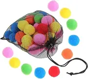 Yardwe 1Set Cotton for Bright Pool for Summer Outdoor Play Backyard Fun Games with Mesh Bag