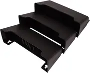 NUOBESTY Plastic Wall File Storage Box Modern Design Mail Organizer Wall-Mounted Letter Holder for Office