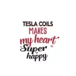 TESLA COILS MAKES MY HEART SUPER HAPPY TESLA COILS LOVERS TESLA COILS OBSESSED NOTEBOOK A BEAUTIFUL: LINED NOTEBOOK / JOURNAL GIFT,, 120 PAGES, 6 X 9