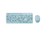 Colorful Keyboards and Mouses Semi Fio Combos - Blue