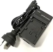 Single AC/DC Mains/Car Battery Charger for Canon BP-828 BP-827 BP-820 BP-819 BP-808 BP-809 VIXIA HF G50 G20 G30 G40 XA20 XA25 XA30 XA35 HF HF200 HF100 Camera
