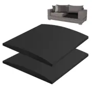 2 Pcs Furniture Seat Support 20 x 20 High-Density Foam Couch Sofa Cushion S...