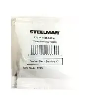 STEELMAN TPMS Service Kit 6-203 Chrome Schrader Rubber Snap-In Valve (5Pk) 97374