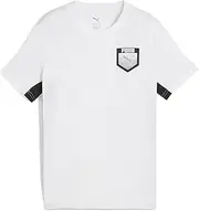 Casual Active Sports Graphic T Shirt B 687788 Boys, 25 Spring Summer Color Puma White (02), 110