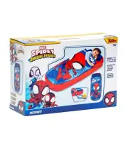 MARVEL SPIDER-MAN Sleeping Bag w/ Air Mattress & Pump 2 in 1 Instabed Ready Bed