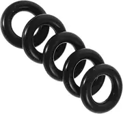 Cabilock 5pcs Rubber Seal Sealing Ring Tire Machine Parts Accessories Rubber Black Rubber Seals Rings Tire Machine Air Valve