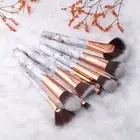Blusher Tool Foundation Brush Marbling Handle Cosmetic Applicator Women Beauty