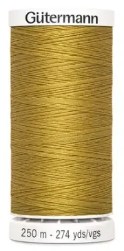 Gutermann Sew-All Thread 274yd-Gold 250P-865