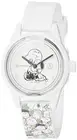 CITIZEN Q&Q Smilesolar PEANUTS Snoopy Analog Watch Waterproof RP01-806 White New