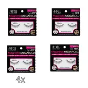 4x Ardell Magnetic Megahold 053 Eyelashes End To End Coverage