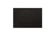 Maxwell & Williams Table Accents Leather Look Placemat 43x30cm PVC Mat Black