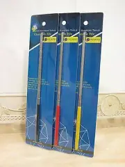 3 pcs 5.5MM 7/32" THK Diamond chainsaw sharpener files Grit 46 / 150 / 300 set