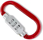 Angoily Dial Number Lock for Travel Luggage Lock Carabiner and Digital Password for Suitcase Safety Random Color