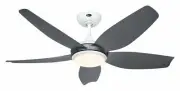 Energy saving Ceiling Fan With LED Light Volare 142 CM White Basalt Dc Fan