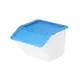 樹德 大嘴鳥家用整理箱/收納箱(MHB-3741)-藍色上蓋(尺寸:約37.5寬x41深x28.6高cm)