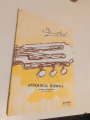 Antologia Barroca For Classical Guitar Book,Arranged By Isaias Savio,20 Pieces